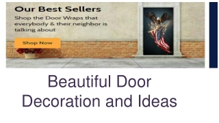 Your adoration for Christmas door covers