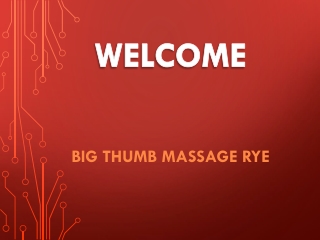 Relaxable Massage in Rye