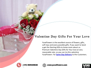 Valentine Day Gifts For Your Love