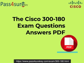 New Cisco 300-180 Exam Dumps PDF Test Question And Answers