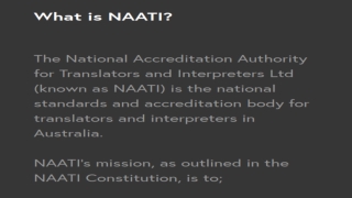 Naati Translation Services
