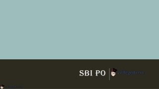 SBI PO