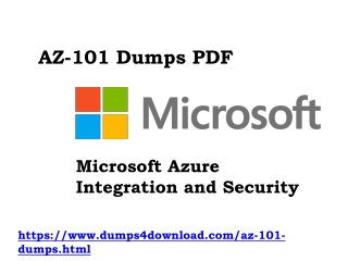 Latest Download 2019 AZ-101 Dumps In Just 24 Hours - Dumps4Download