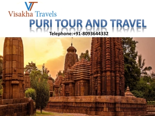 Enjoy Your Puri Tour and Travels with Visakha Travels