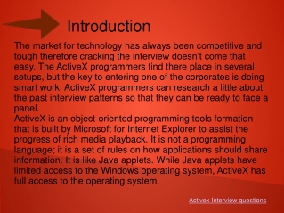 activex interview questions.ppt