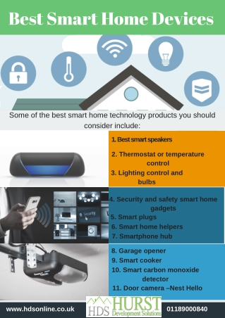 Best Smart Home Devices for 2019