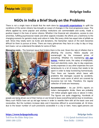 NGOs in India A brief study on the problems