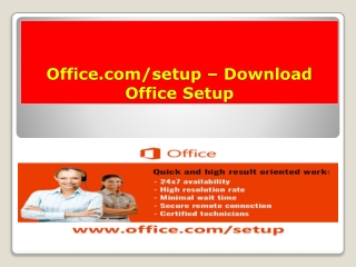 www.office.com/setup - Get MS Office Suit at office.com/setup