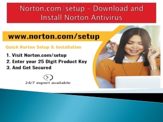 norton.com/setup - How to Purchase Norton Antivirus Product key Offline?