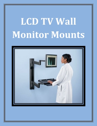 LCD TV Wall Monitor Mounts