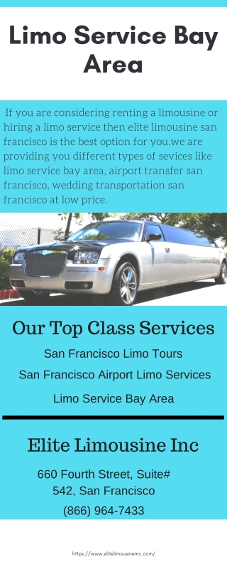 Limo Service Bay Area