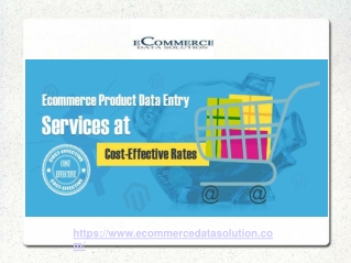 Affordable Product Upload Services – Ecommerce Data Solution