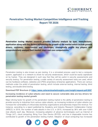 Penetration Testing Market