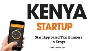 Start App based Taxi Business in Kenya