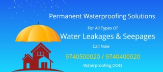 Waterproofing contractors in Bangalore