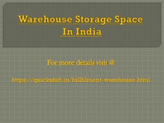 THE IMPORTANCE OF WAREHOUSING TO YOUR BUSINESS