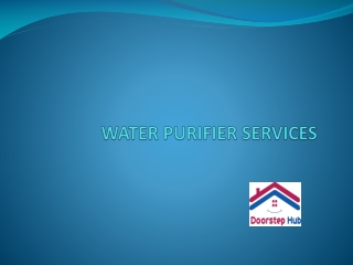 Water Purifier Repair-Get Instant Home Services-Book My Services