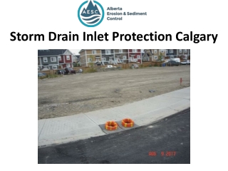 Storm Drain Inlet Protection Calgary