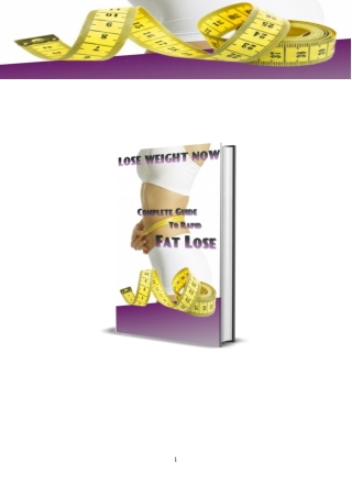 Weight loss