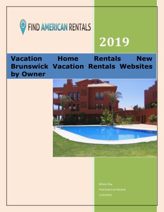 Vacation Home Rentals New Brunswick Vacation Rentals Websites by Owner