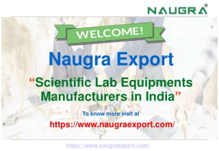 Scientific Lab Equipments Manufacturers in India