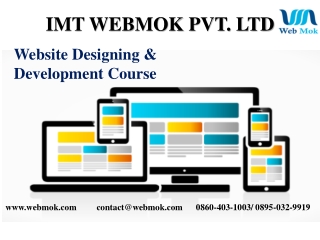 website design course in dwarka mor