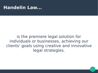 All About Handelin Law