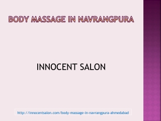 Top Salon For Body Message and Body Polish in Navrangpura Ahmedabad