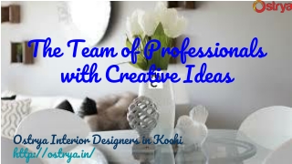 The Team of Professionals with Creative Ideas