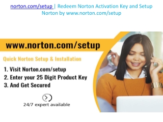 norton.com/setup - Redeem Norton Activation Key and Setup Norton by www.norton.com/setup