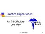 Practice Organisation