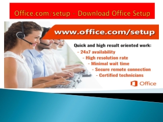 office.com/setup | Install Office Setup with Product Key | Setup Office