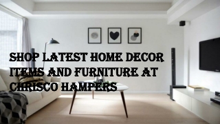 Latest Home Decor Items and Furniture