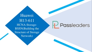 Passleader H13-611 practice test