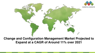 Change and Configuration Management Market Projected to Expand at a CAGR of Around 11% over 2021