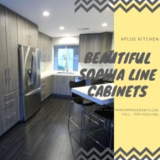 Beautiful Sophia Line Cabinets