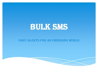 Bulk SMS | Bulk SMS India