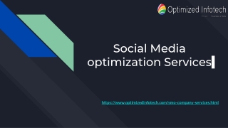 Social Media Optimization Services