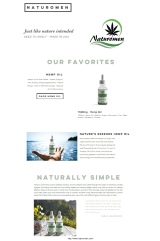 CBD Hemp Oil Store