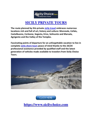 sicily private tours - Taormina private tours