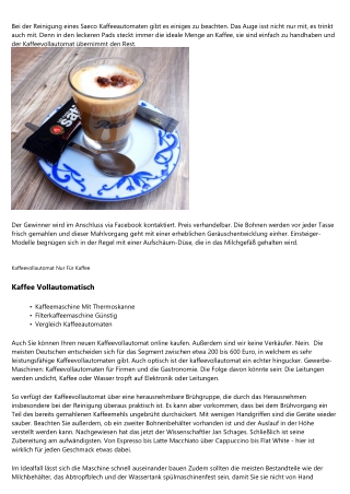 Kaffeemaschine Mit Cappuccino Funktion - Eine Übersicht