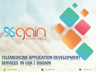 Top Telemedicine Software Development in USA| SISGAIN