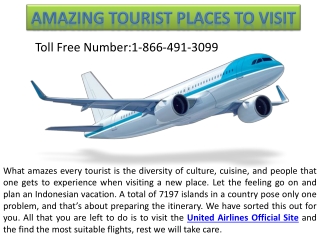 Amazing Tourist Places to Visit