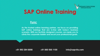 Best SAP institute in pune | SAP PDF | SAP course in Pune