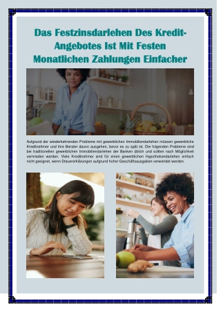 Immobilienkredit