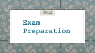 Change your exam preparation philosophy now !