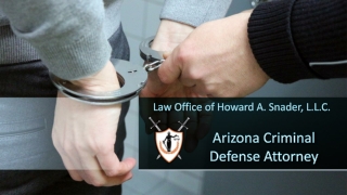 Pheonix Criminal Defense Attorney