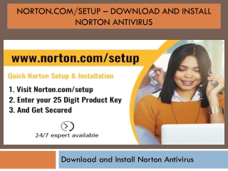 www.norton.com/setup - Download and Install Norton Setup