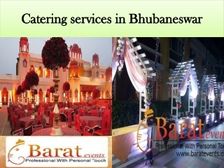 catering services in Bhubaneswar