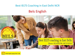 Best IELTS Coaching in East Delhi NCR
